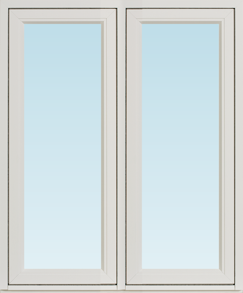 Svenska Fönster SF sideswing fönster utåtgående 980x1180mm  2-luft, insida trä utsida aluminium, 3-glas (10x12)