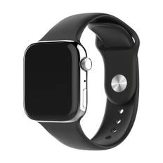 Passar till Applewatch silikonarmband 38/40/41mm armband Svart