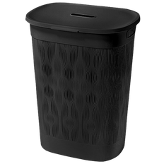 Tvättkorg 55 L - Svart