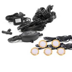 Infälld spotlight komplett kit/S Cosmos mässing 5-pack