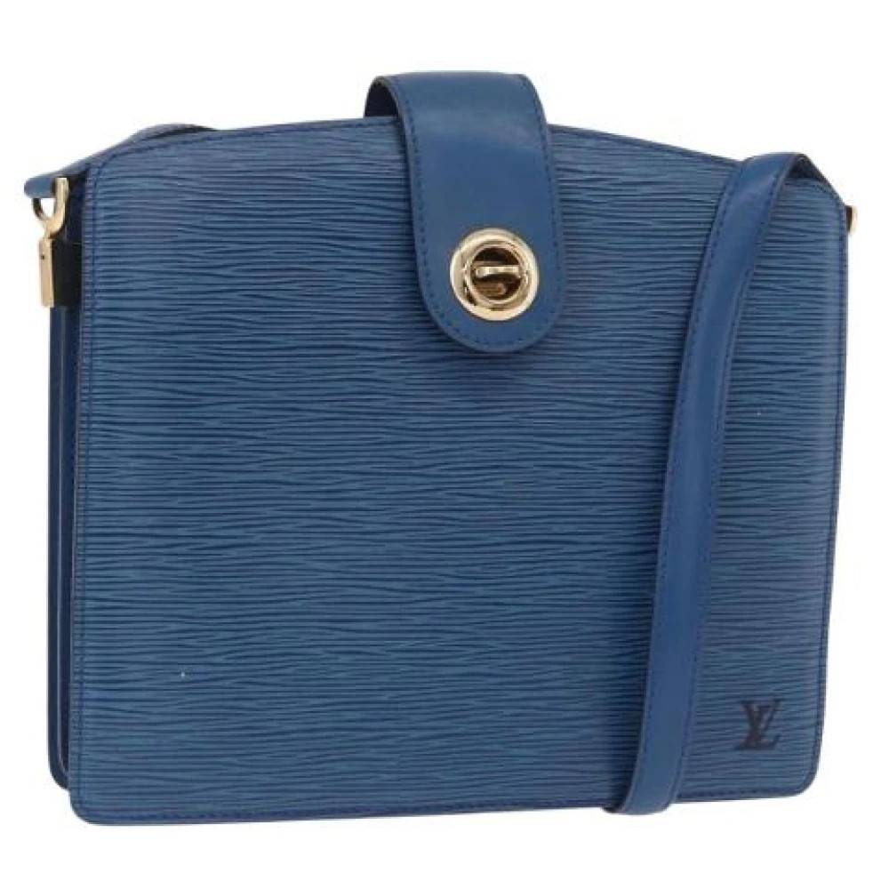 Louis Vuitton Vintage Pre-owned Epi Leather Skuldertaske - Vintage - Dame - Blå - ONE SIZE - Uld