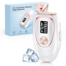 LYSMOSKI Laser Hair Removal, IPL Hair Removal with for Painless & Long-Lasting Result, Safe At-Home Hair Remover Device for Armpits Back Legs Arms Face Bikini Line