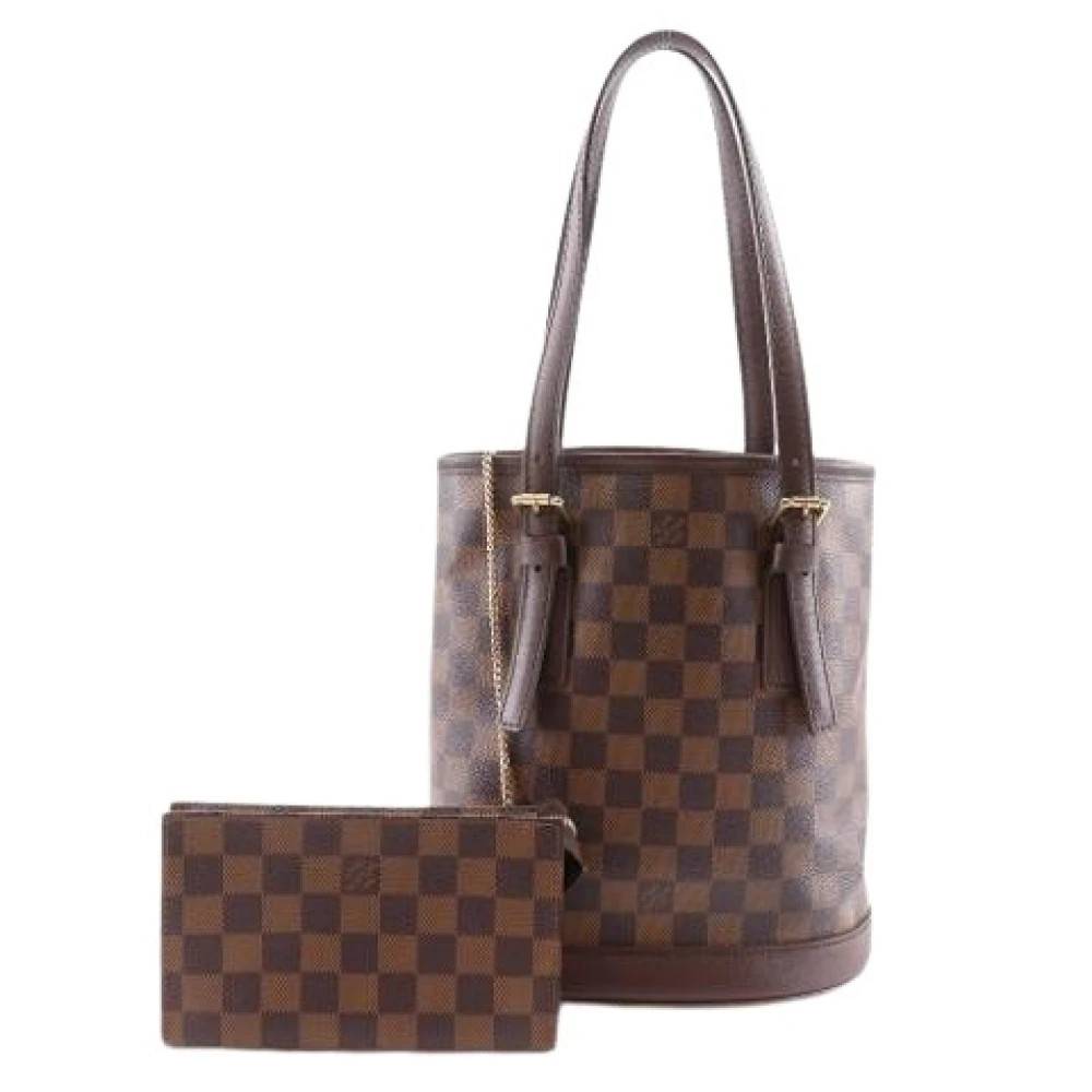 Louis Vuitton Vintage Pre-owned Damier Canvas Tote Taske - Vintage - Dame - Brun - ONE SIZE -