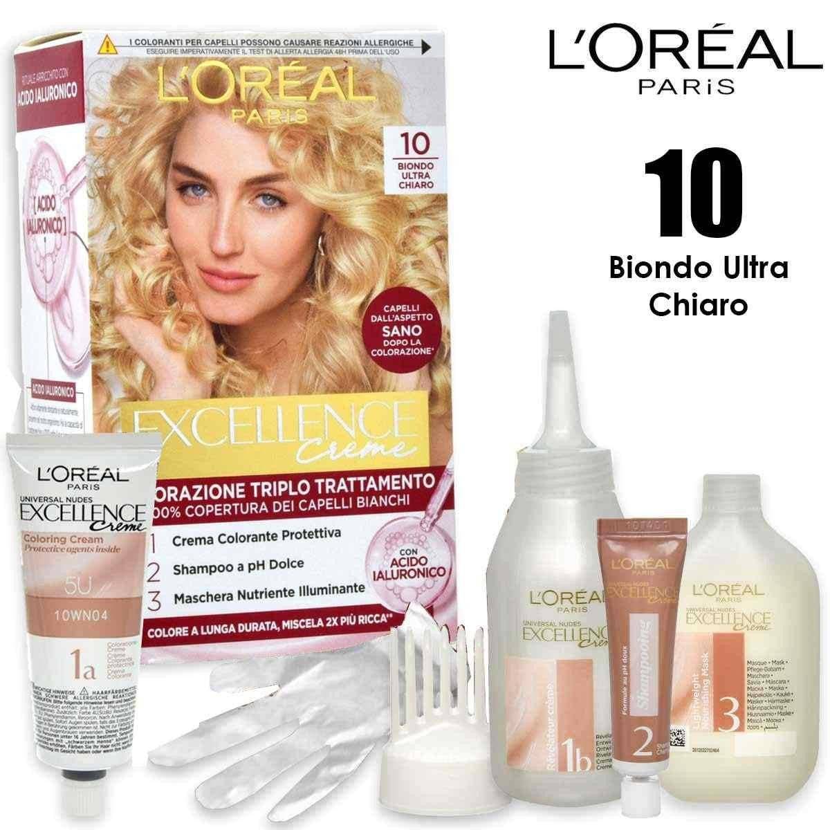 L'Oreal Paris Excellence Färgning Trippelbehandling Ultra Ljusblond (10)