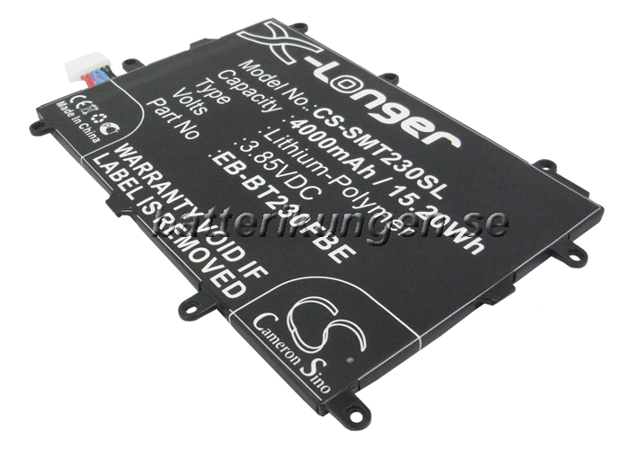 Batteri till Samsung SM-230 mfl - 4.000 mAh