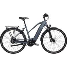 MBK Vitesse Dame Elcykel Belt 55cm trinløs Enviolo Trekking hydr. disc mat blå