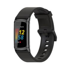 Fitbit Charge 5 silikone urrem - Sort