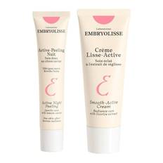 Embryolisse - Active Night Peeling 40 ml + Smooth Active Cream 40 ml - Klar til levering - Prismatch