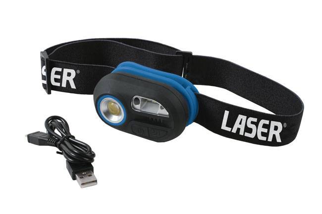 Motion Sensor Headlight / Work Light - Rechargeable