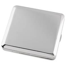 Angelo Angelo Cigaretetui - 18 King Size - Chrome Higloss Rubber