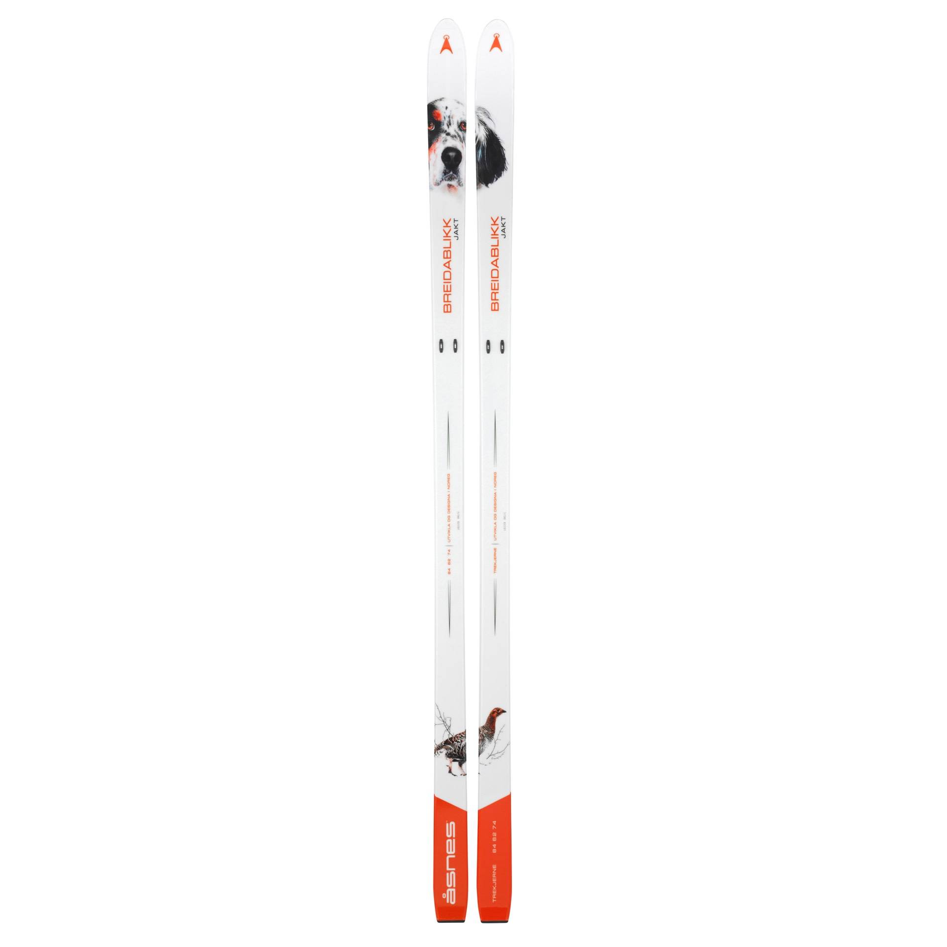 Åsnes Breidablikk Hunter Waxless White, 180 cm