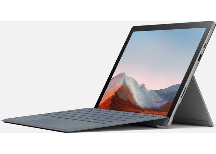 Microsoft Surface Pro 7 Plus | i7-1165G7 | 12.3" | 16 GB | 512 GB SSD | Surface Dock | Win 11 Pro | grå | FR