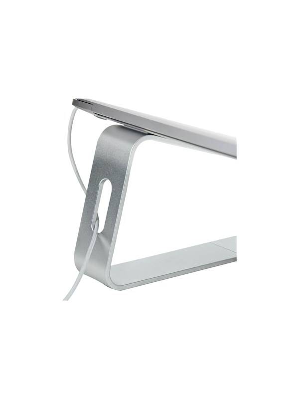StarTech.com Laptop Stand for Desk 5kg/11lb Aluminum Silver Ergonomic (LAPTOP-STAND-SILVER) - notebook stand