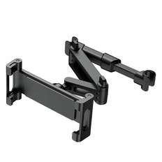 Nestling Tablet Holder til Bil, 360° Roterbar Bil Ipad Bagsæde Nakkestøtteholder med Sammenklappelig Arm, Bil Tablet Holder til Børn