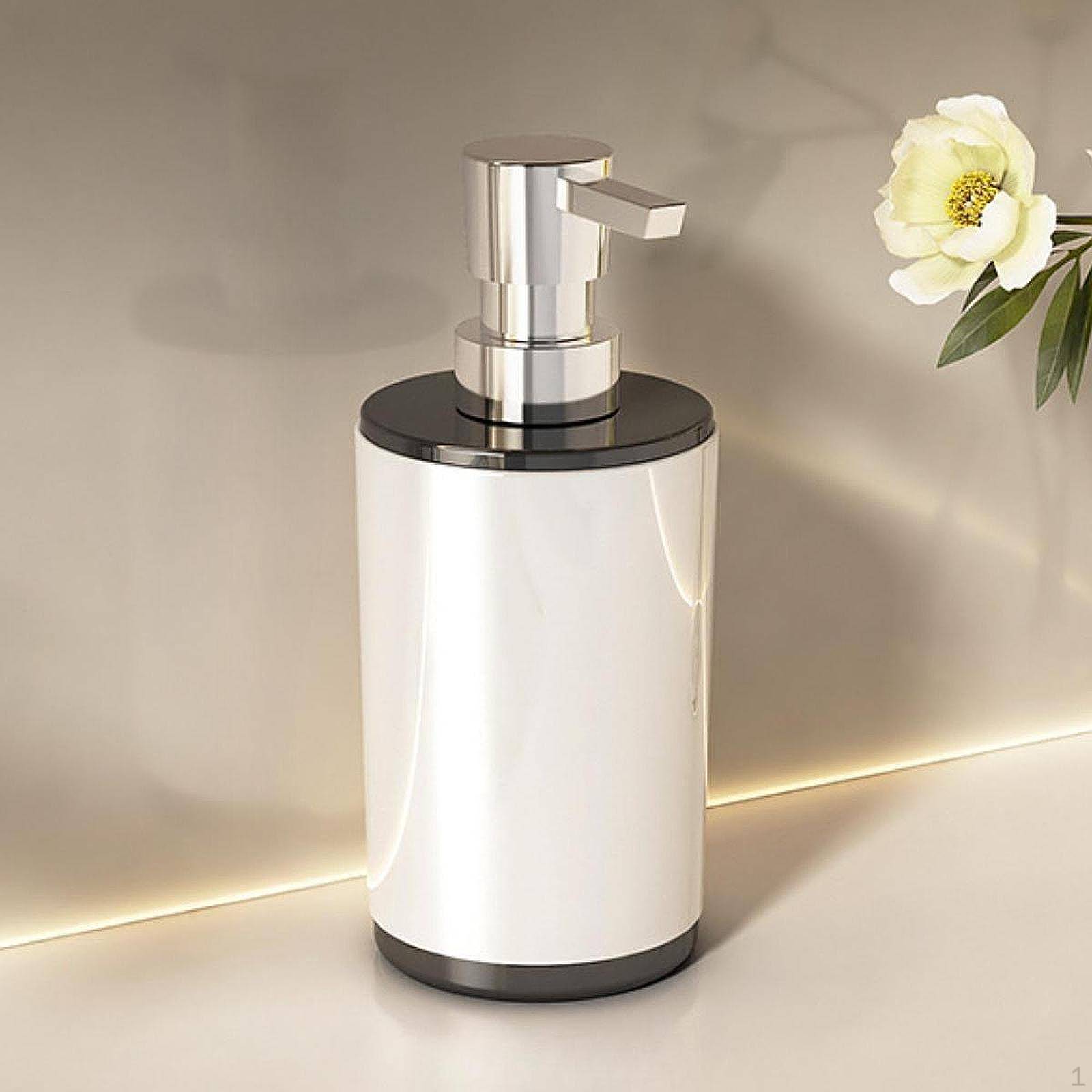 Kompakt diskmedelsdispenser för kök och hotell med pump grön
