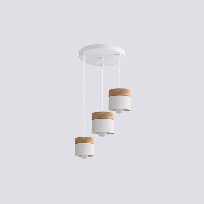 DesignBoîte Lampa - Elegant Morandi Taklampa för Varje Interiör - Vit / Varmvit / Rund