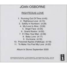 Joan Osborne Righteous Love 2000 USA CD album INTF101322