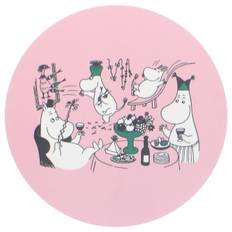 Moomin Bordskåner Mumitroldene Lyserød 1 Stk
