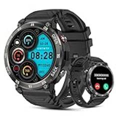 AVUMDA Smartwatch med Samtal, 1,52" Sport Smartwatch, SMART Klocka IP68 med Sömnmonitor Potometer PulSomethater Arterial Pressure 100+ Sports Sports -lägen för Android iOS