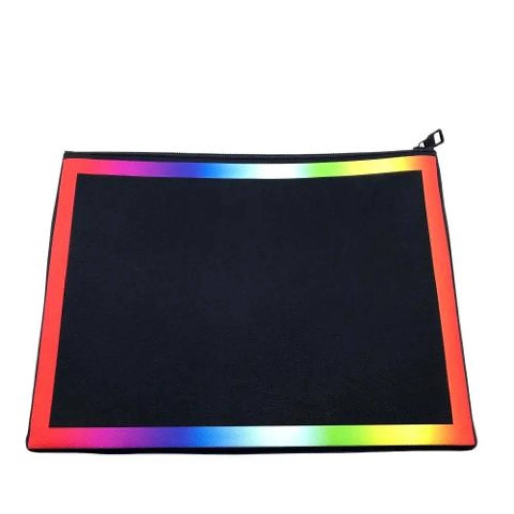 Louis Vuitton Vintage Pre-owned Taiga Læder Clutch Taske - Vintage - unisex - Sort - ONE SIZE - Læder