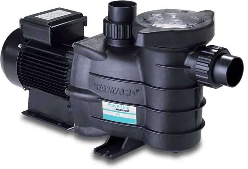 Hayward Poolpump PP GF 50 mm limsockel 3,2A 230VAC svart type PWL 0.75HK