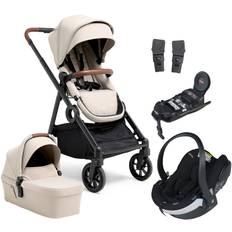 Beemoo Pro Multi 2 Duovagn inkl. BeSafe iZi Go Modular X2 & Bas, Latte Beige