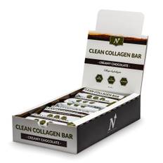 12 X Nyttoteket Clean Collagen Bar 50 G Creamy Chocolate