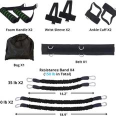 INF Boksning Resistance Band Set