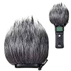 YOUSHARES Zoom H1n Recorder Furry Outdoor Windscreen Muff, Pop Filter/Vind Cover Shield Passar Zoom H1n & H1 Handy Portable Recorder