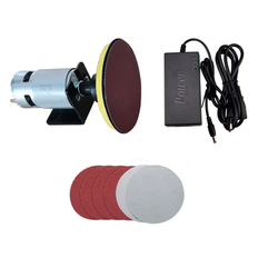 Mini Polisher Machine Sander with Sandpaper Pads Mini Sander DIY Sander Benchtop Sander Mini