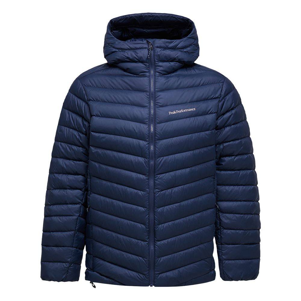 Frost Down Hood Jacket herr, BLUE SHADOW, L