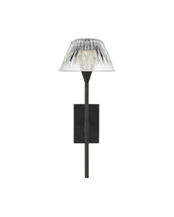 Visual Comfort Blaze 14" vägglampa brons - Guld / Brun (H: 34,9 x 14,6 cm)