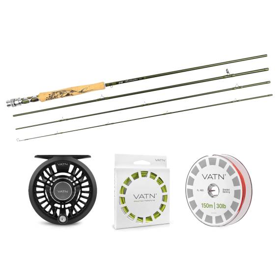 Pool 12 Accelerator / VATN Dry Fly Flugset - 9' #5