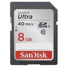 Minneskort SANDISK SDHC 8GB Class10
