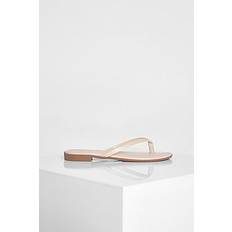 Wide Fit Basic Flip Flop - nude - 36