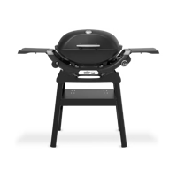 Weber® Q 2200N Gasolgrill med sidobord och stativ