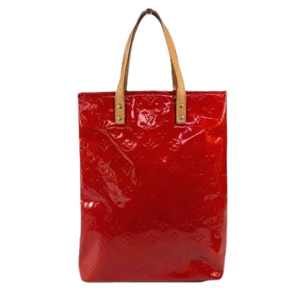 Louis Vuitton Vintage Pre-owned Vintage Tote Bag - Vintage - Dame - Rød - ONE SIZE - Uld