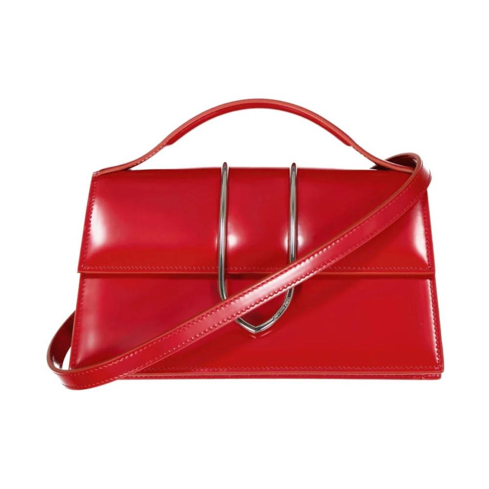 Jacquemus Le Grand Bambino struktureret taske - Tasker - Dame - Rød - ONE SIZE - Bomuld