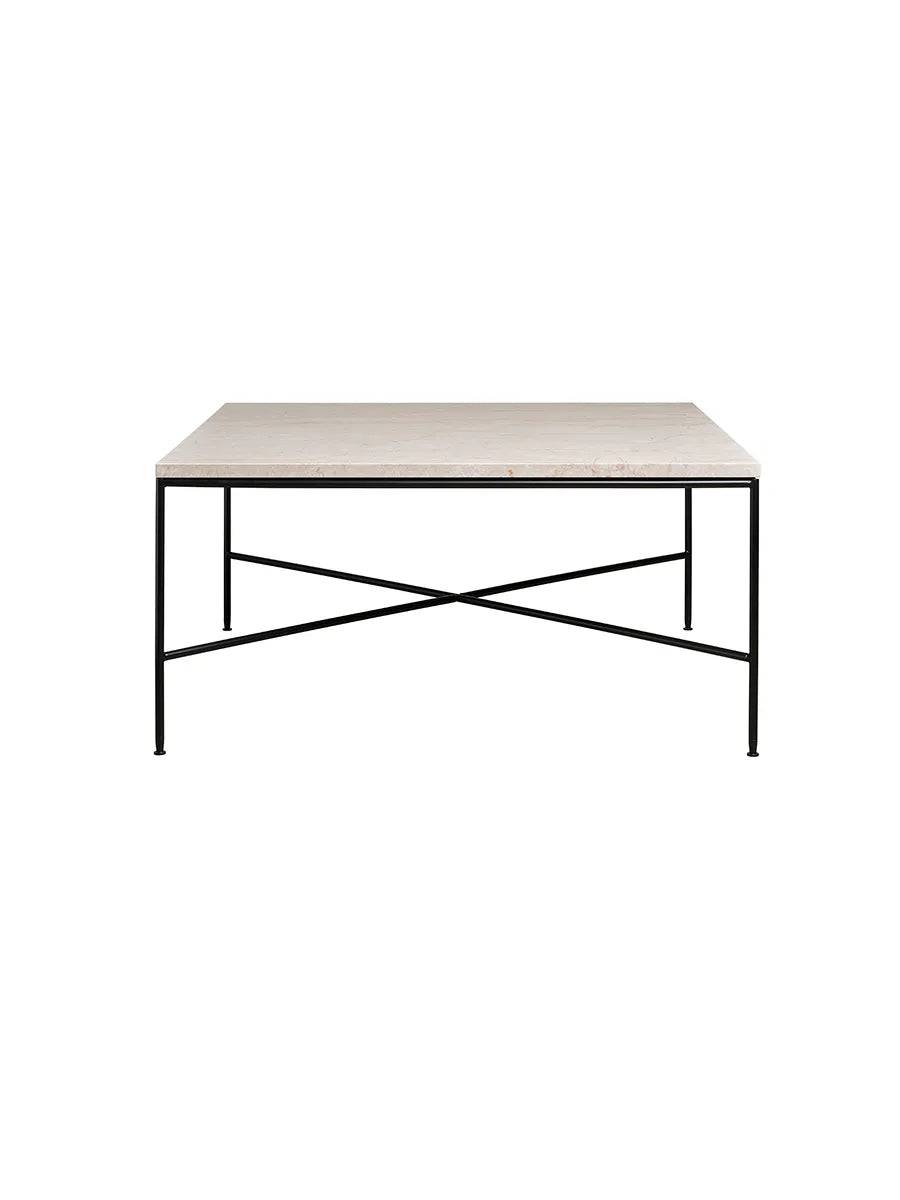 Planner Sofabord 80x80 fra Fritz Hansen Creme - Jacobsen Plus