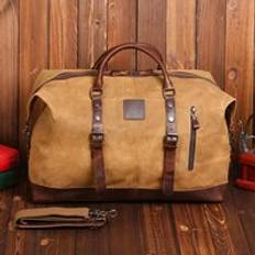 Travel Sports Tote Gym Canvas Bag Customized Logo Shoulder Weekender Overnight Duffel Bag