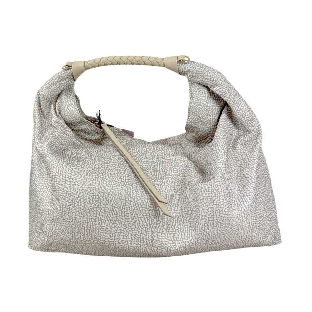 Borbonese, Tasker , Dame, Beige, ONE SIZE, Håndtasker