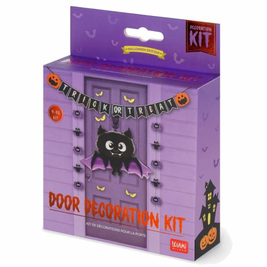 Halloween dørdekorationssæt