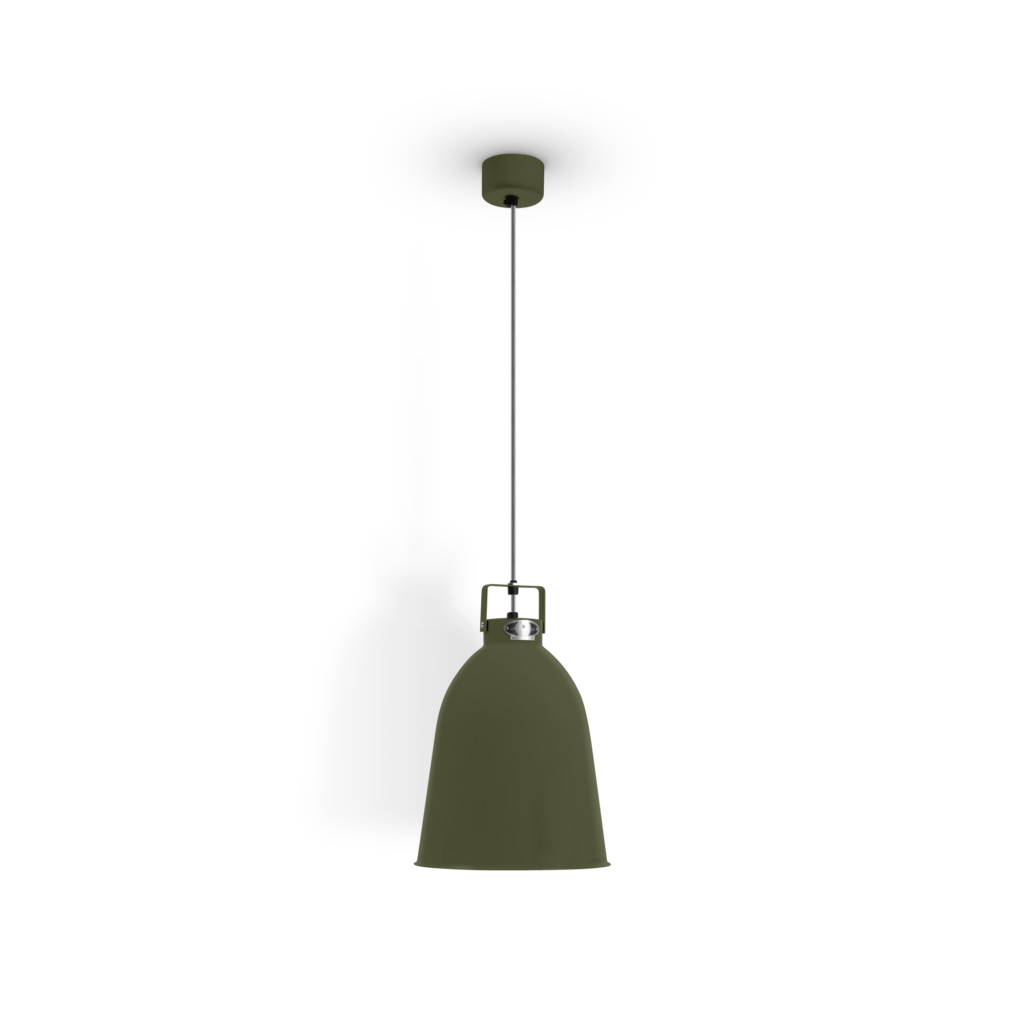 Clement C240 pendel fra Jieldé - Olive green / Mat