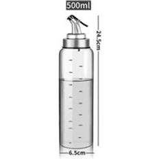 Matlagning krydda flaska dispenser sås flaska glas förvaringsflaskor för krydda glas olja spray vinäger köksredskap
