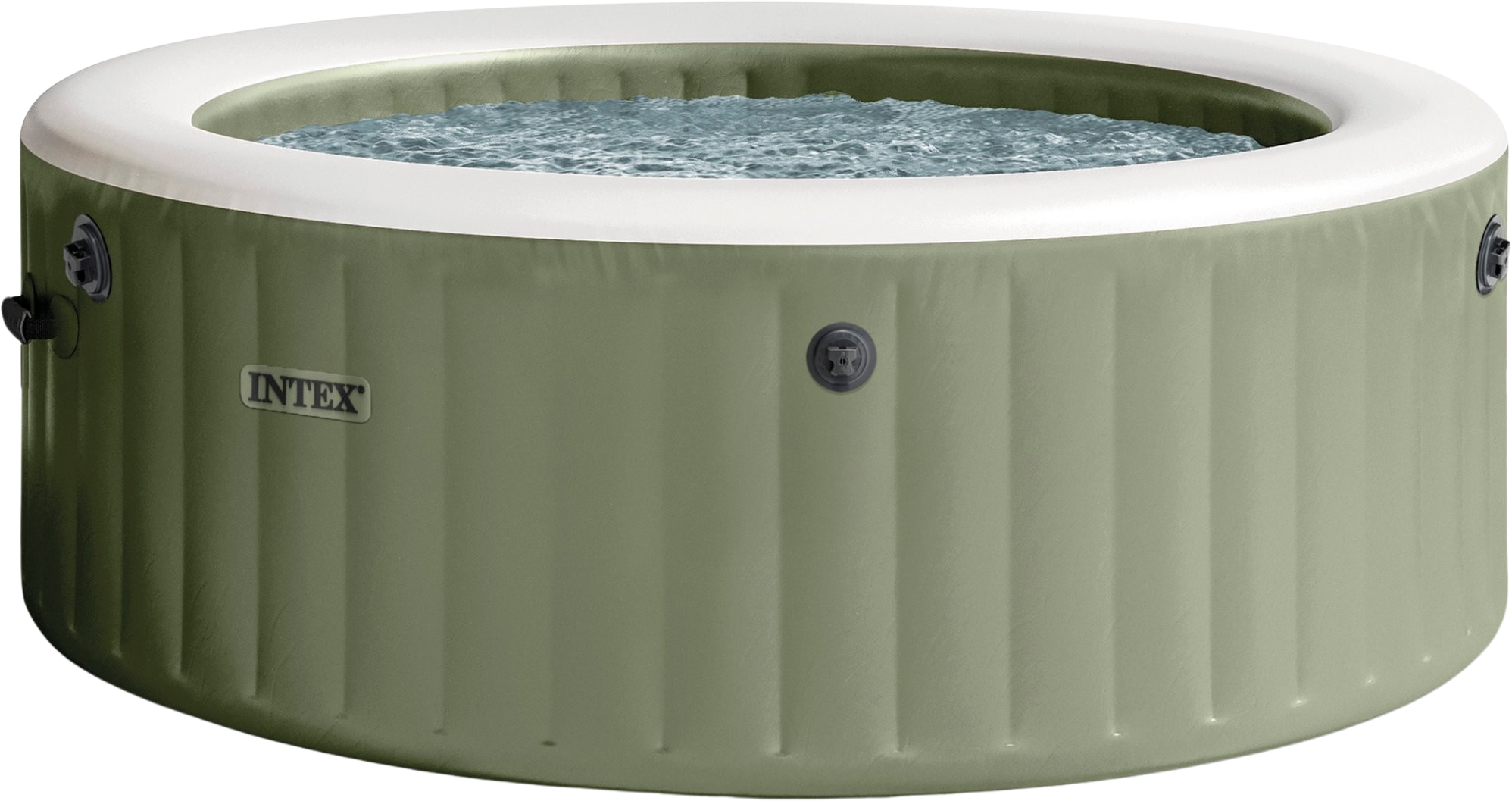 Whirlpool PureSPA Bubble Massage Olive Green Ø 196 x 71 cm - 4 Personer
