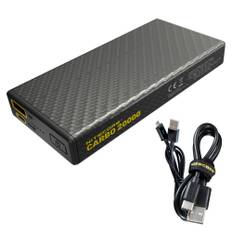 NITECORE Carbo 20000 Lättviktig 20000mAh Power Bank för utomhusbruk, QC PD Snabbladdning, USB & USB-C Dubbla Portar Vatt