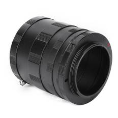 Professional Metal Black Macro Photography Extension Adapter Tube Close Up Lens Ring for Sony E
