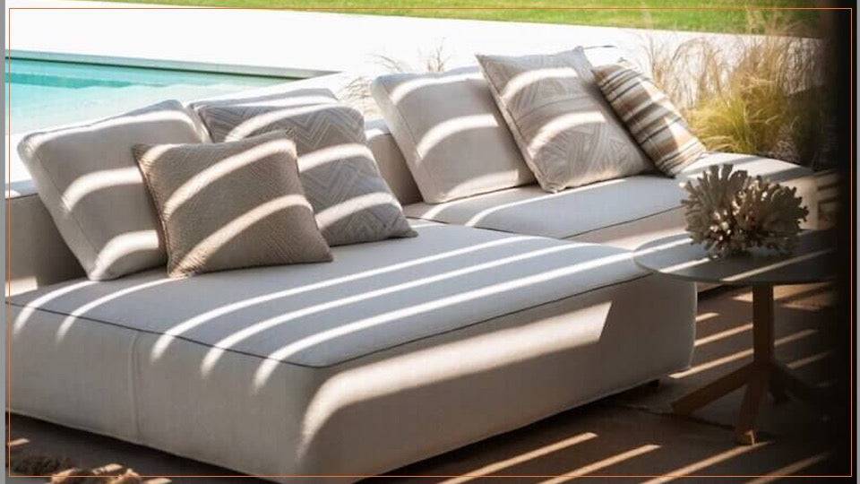 Dandy lounge - Composition DANDY 4 - Corner sofa / Fine V15 Peach Hydro 1