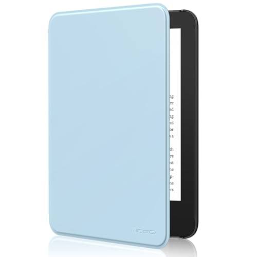 MoKo Case for 6" Amazon Kindle Basic 11th Gen 2024/2022, Sky Blue | Lightweight Shell Cover, Auto Wake/Sleep, Slim, Waterproof, for Amazon Kindle Basic 11th gen