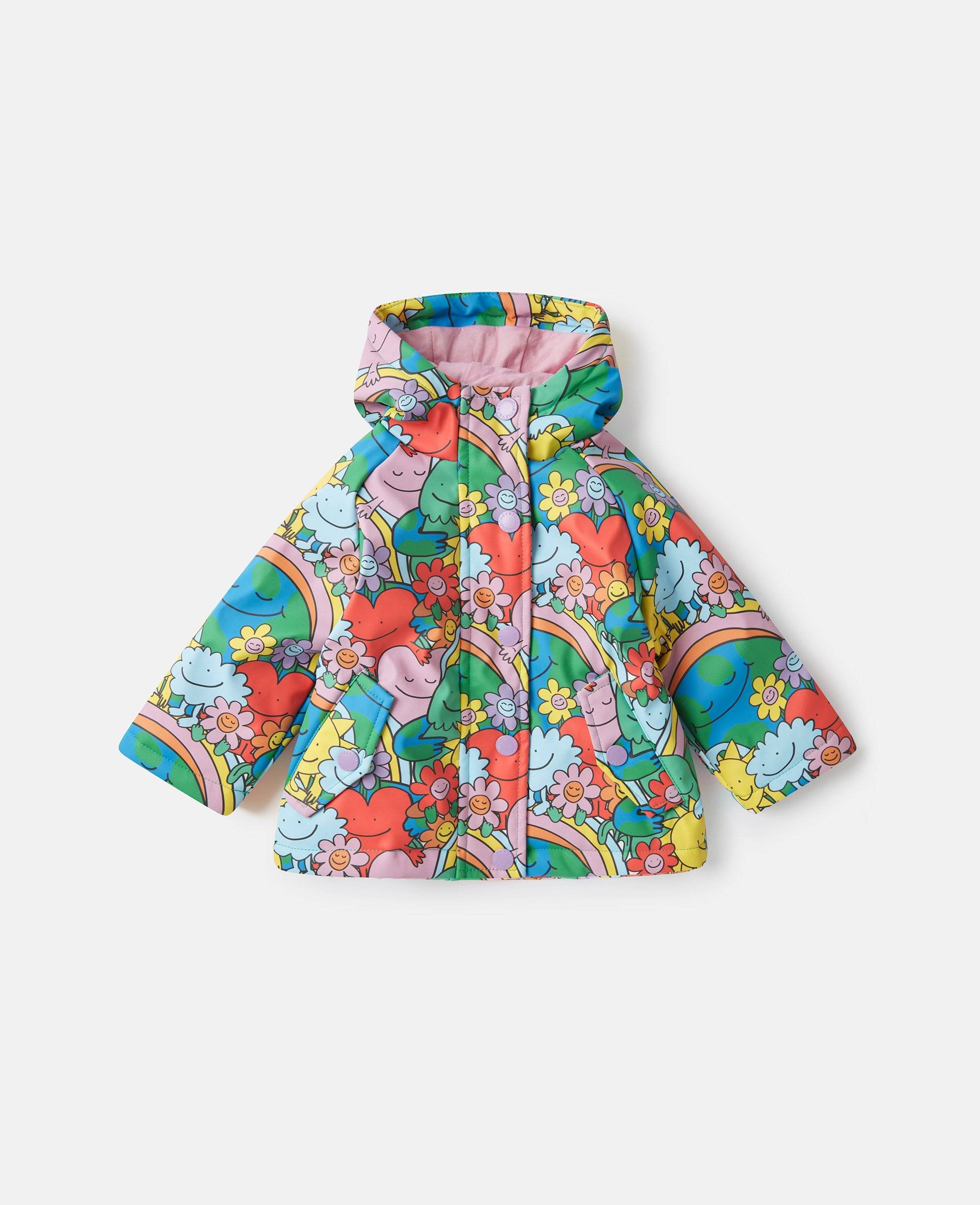 Stella McCartney - Earth Friends Print Raincoat, , Size: 24m